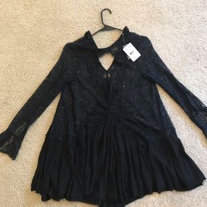 Free people black dress